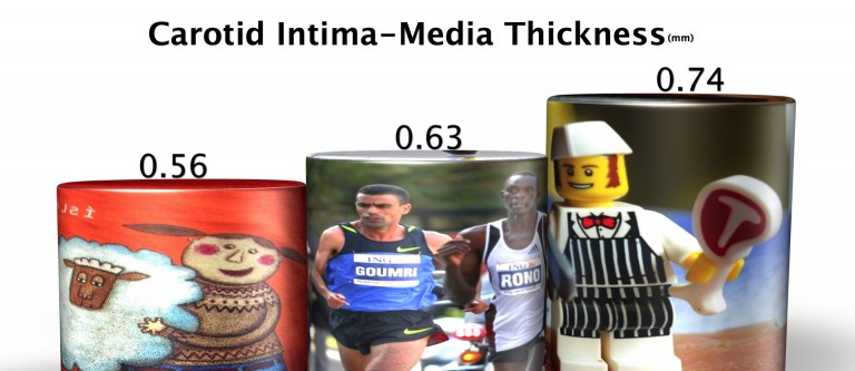 Arteries of Vegans vs. Runners